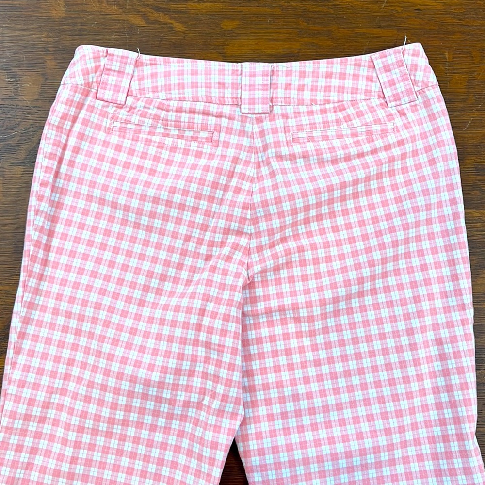 New York and Company checkered Capri pants